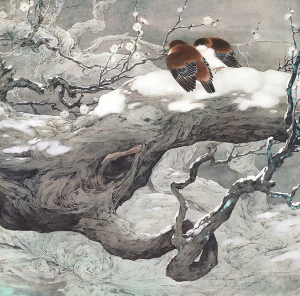 白描画