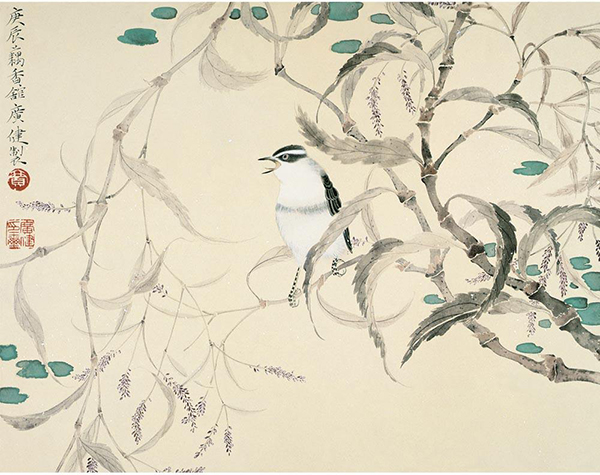 没骨画
